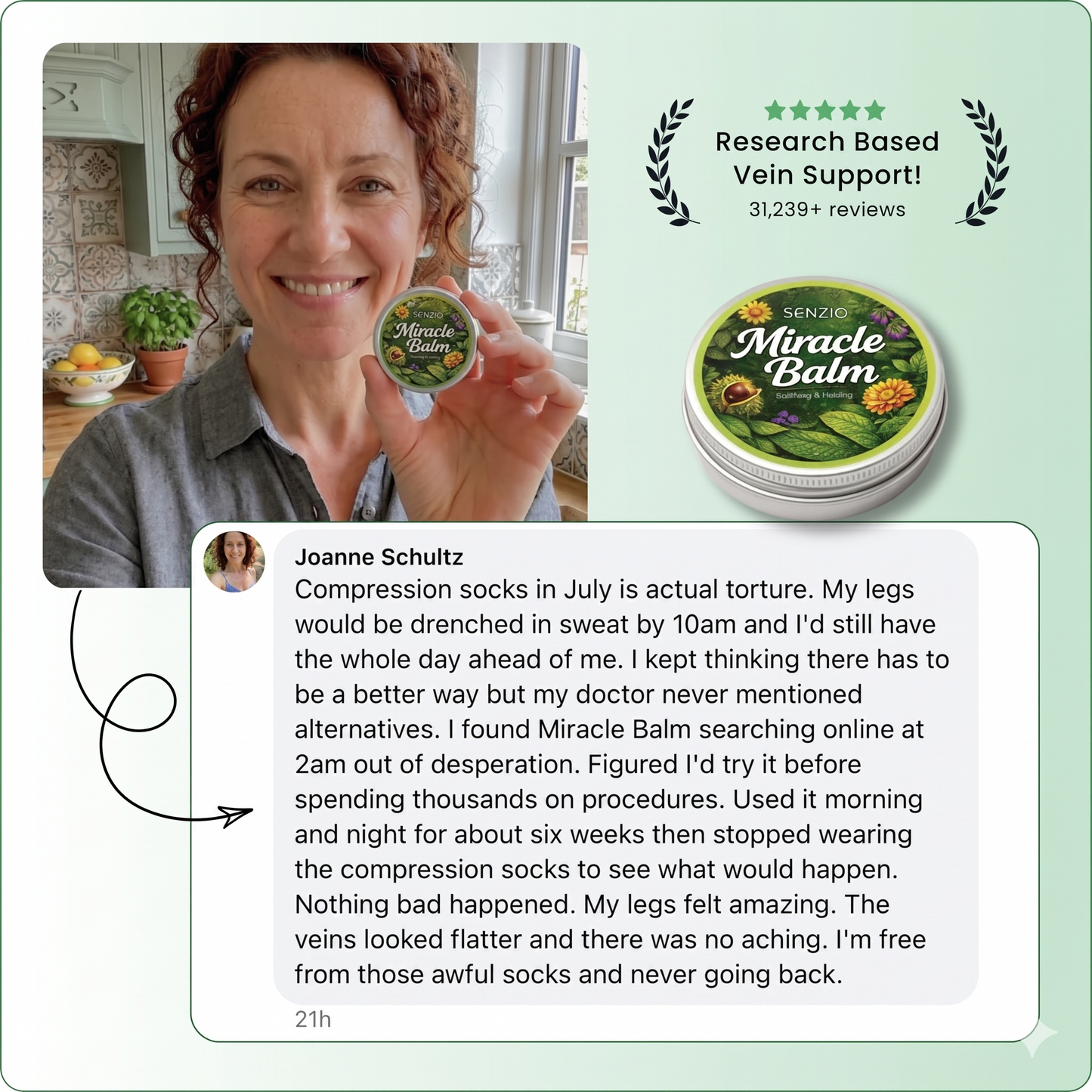 The Senzio Miracle Balm™ Herbal Powerhouse